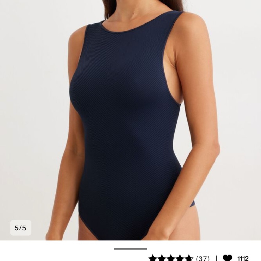 Navy Bodysuit